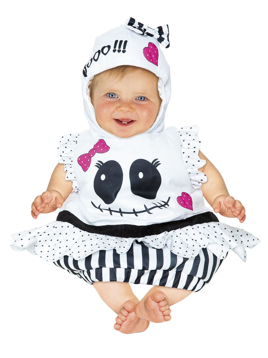 Costume fantasmina saccotto 6-12 mesi - carnaval queen