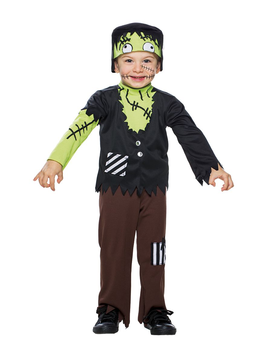Costume piccolo mostro baby 2-3 anni - carnaval queen