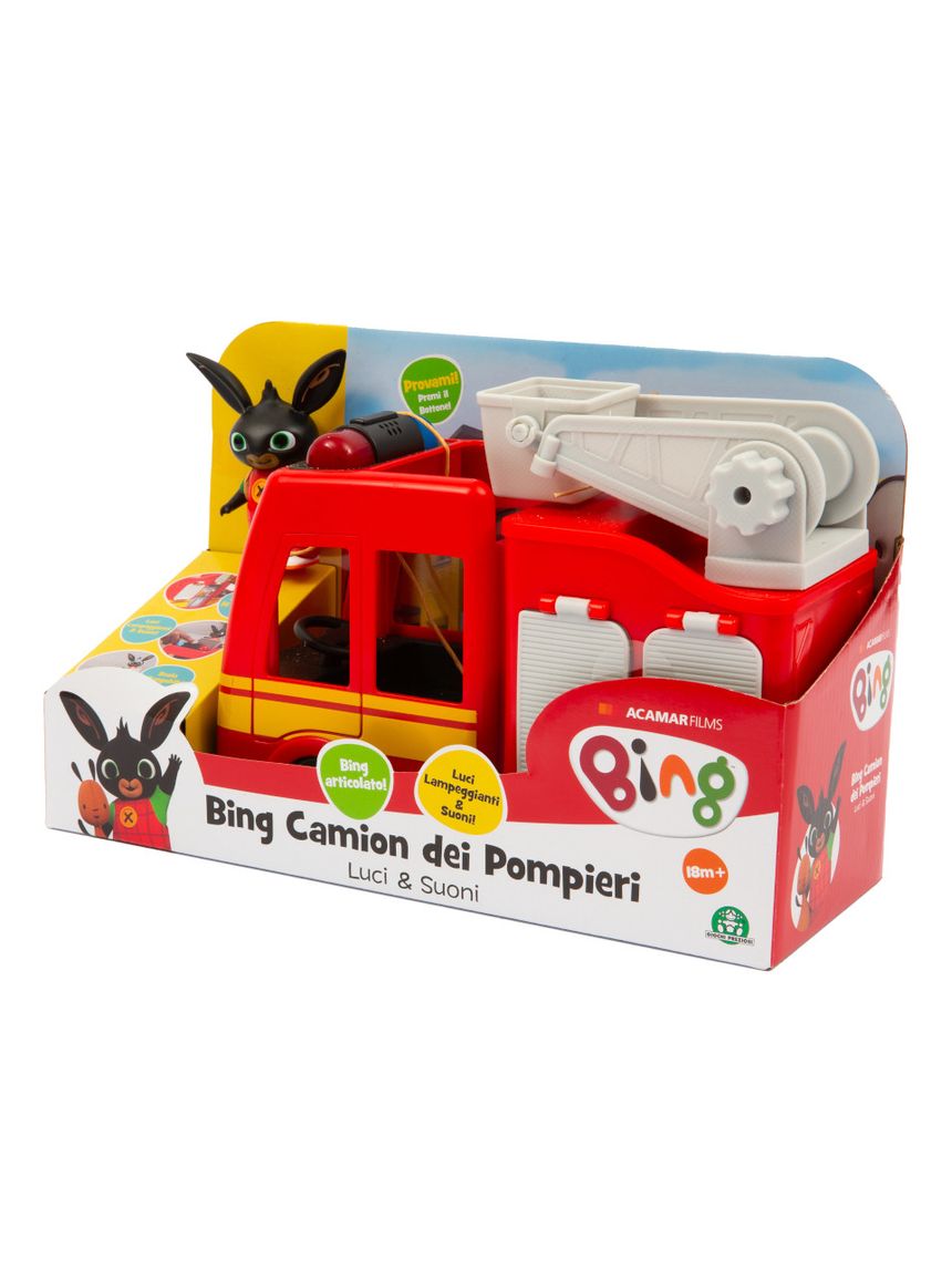 Bing camion dei pompieri con luci e suoni 18+ mesi - giochi preziosi