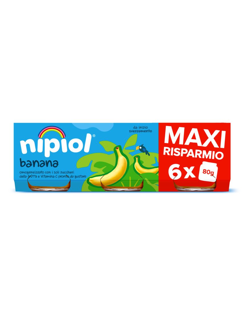 Nipiol - omogeneizzato banana 6x80 gr