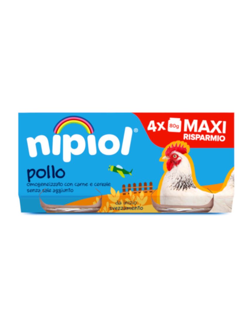 Nipiol - omogeneizzato pollo 4x80 gr
