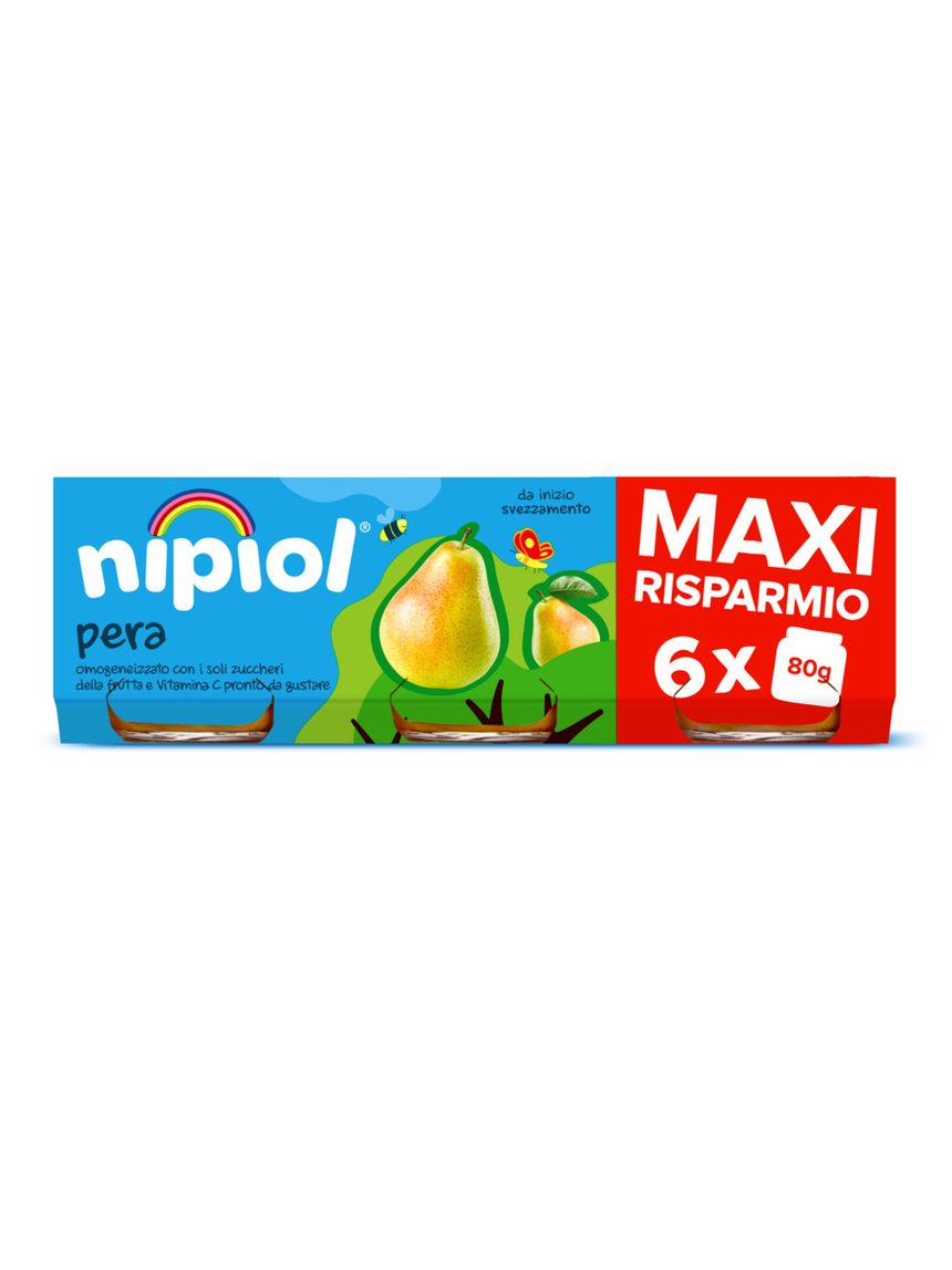 Nipiol - omogeneizzato pera 6x80 gr