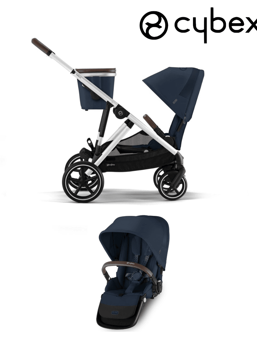 Gemellare gazelle + 2 sedute - cybex gold