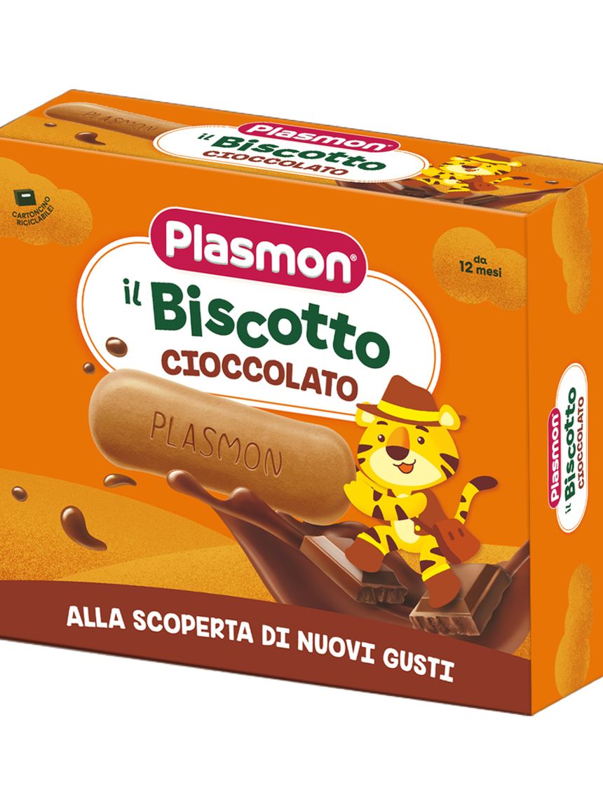Biscotto plasmon al cioccolato 12m+ 320 g - plasmon