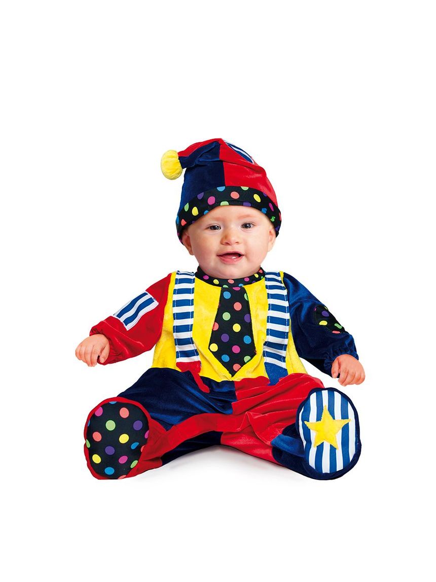 Costume piccolo clown superbaby - carnaval queen