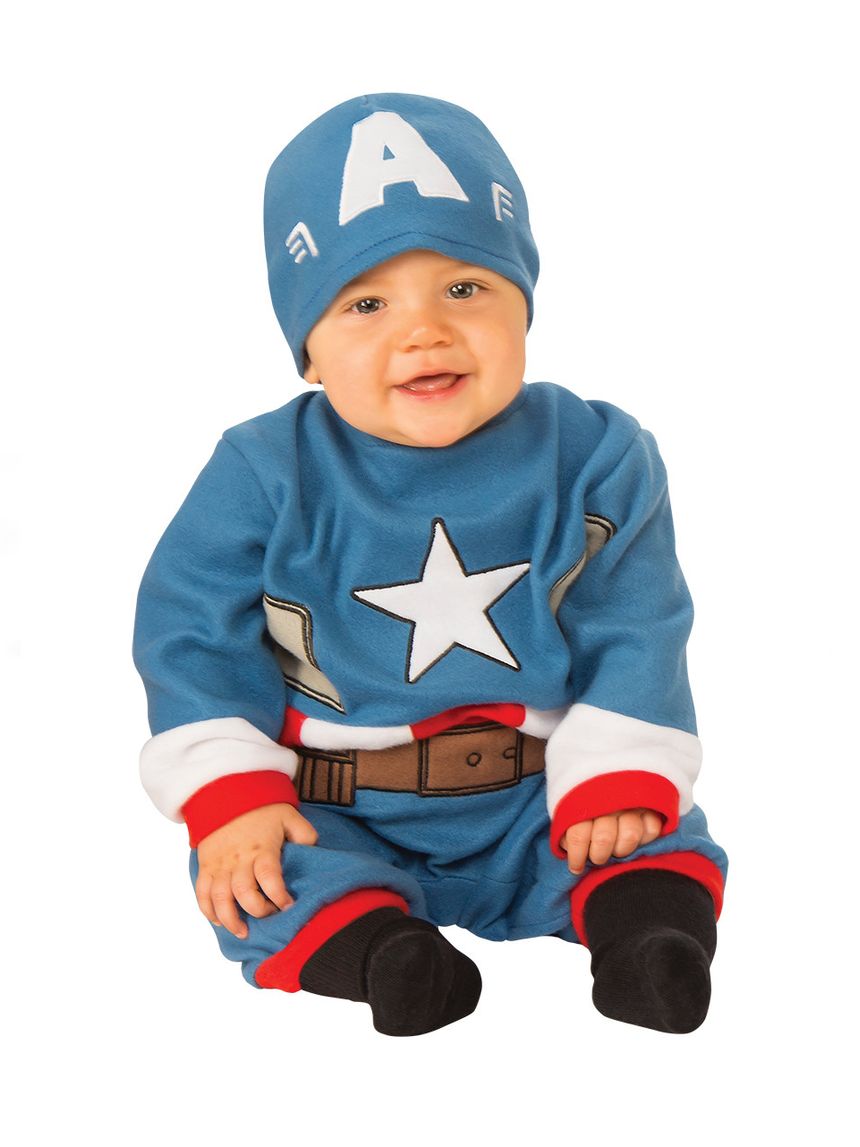 Costume capitan america neonati - rubie's