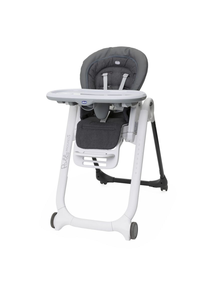 Seggiolone polly progres5 grey melange - chicco