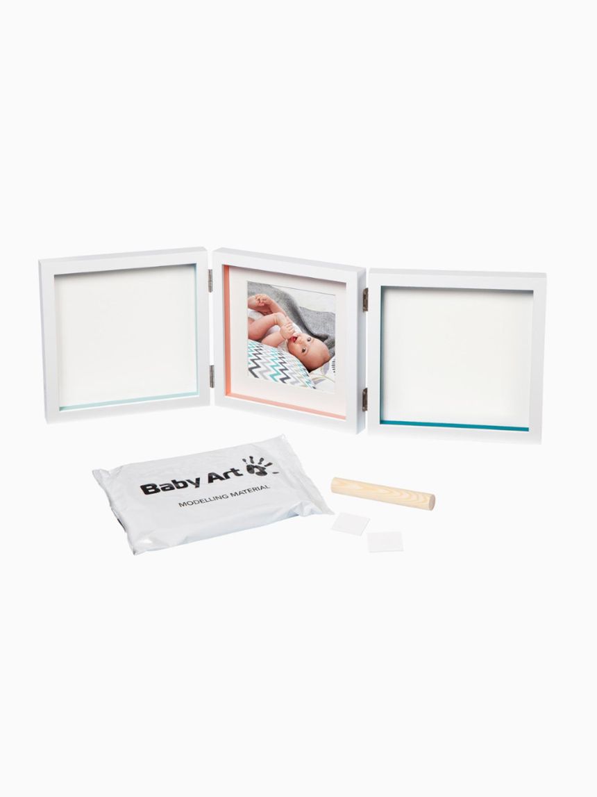 My baby style frame white double - baby art