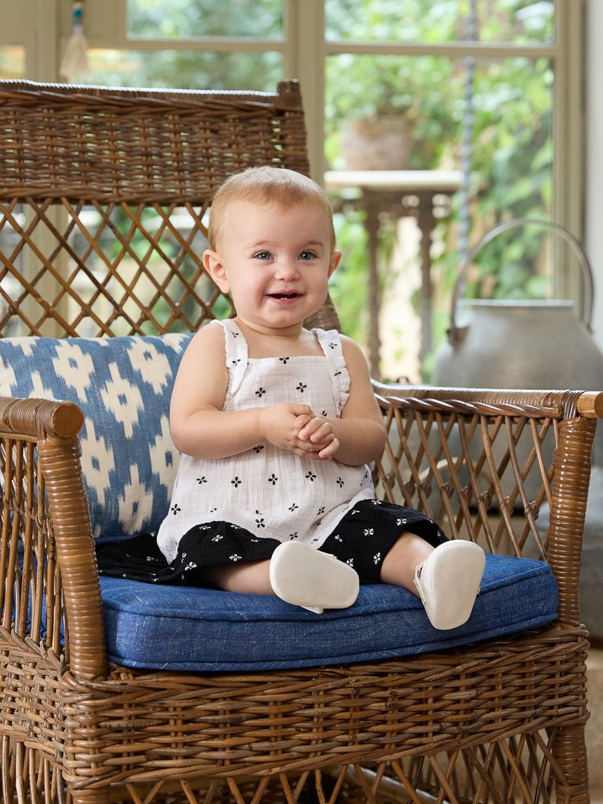 Abitino estivo bimba in mussola allover