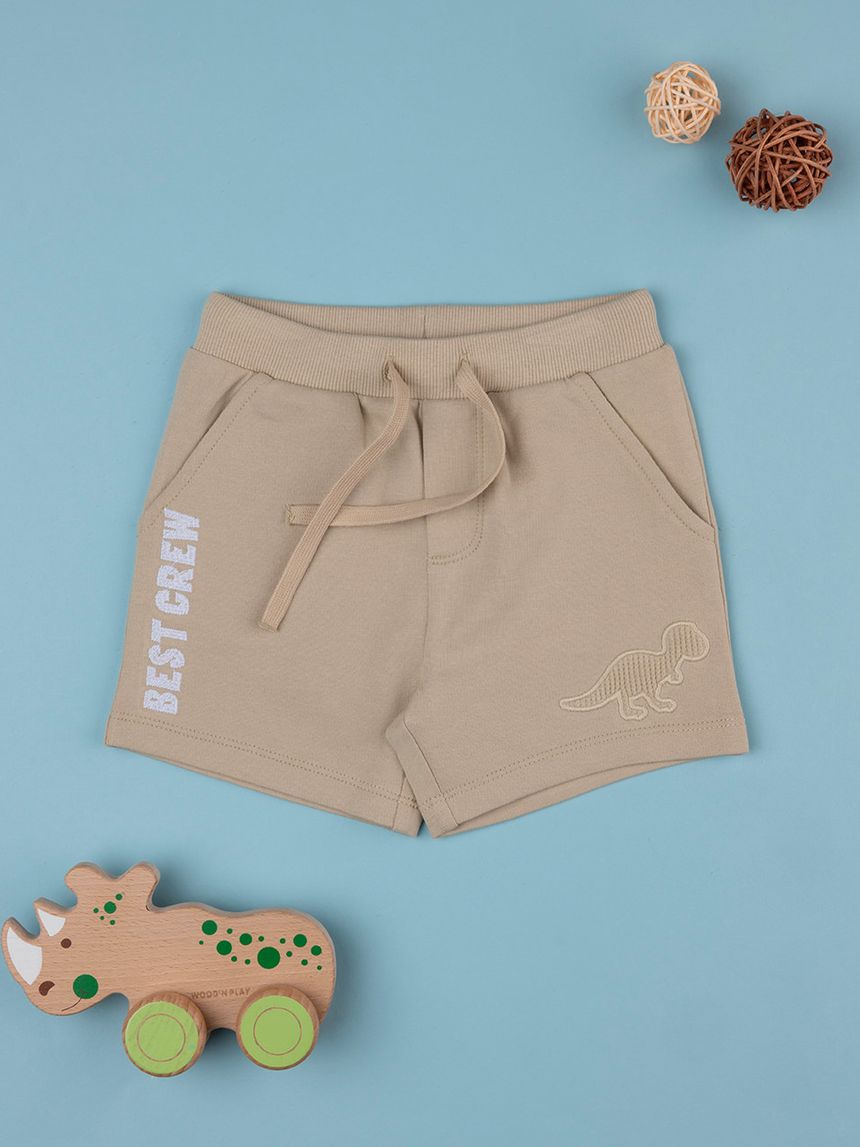 Bermuda bimbo marrone