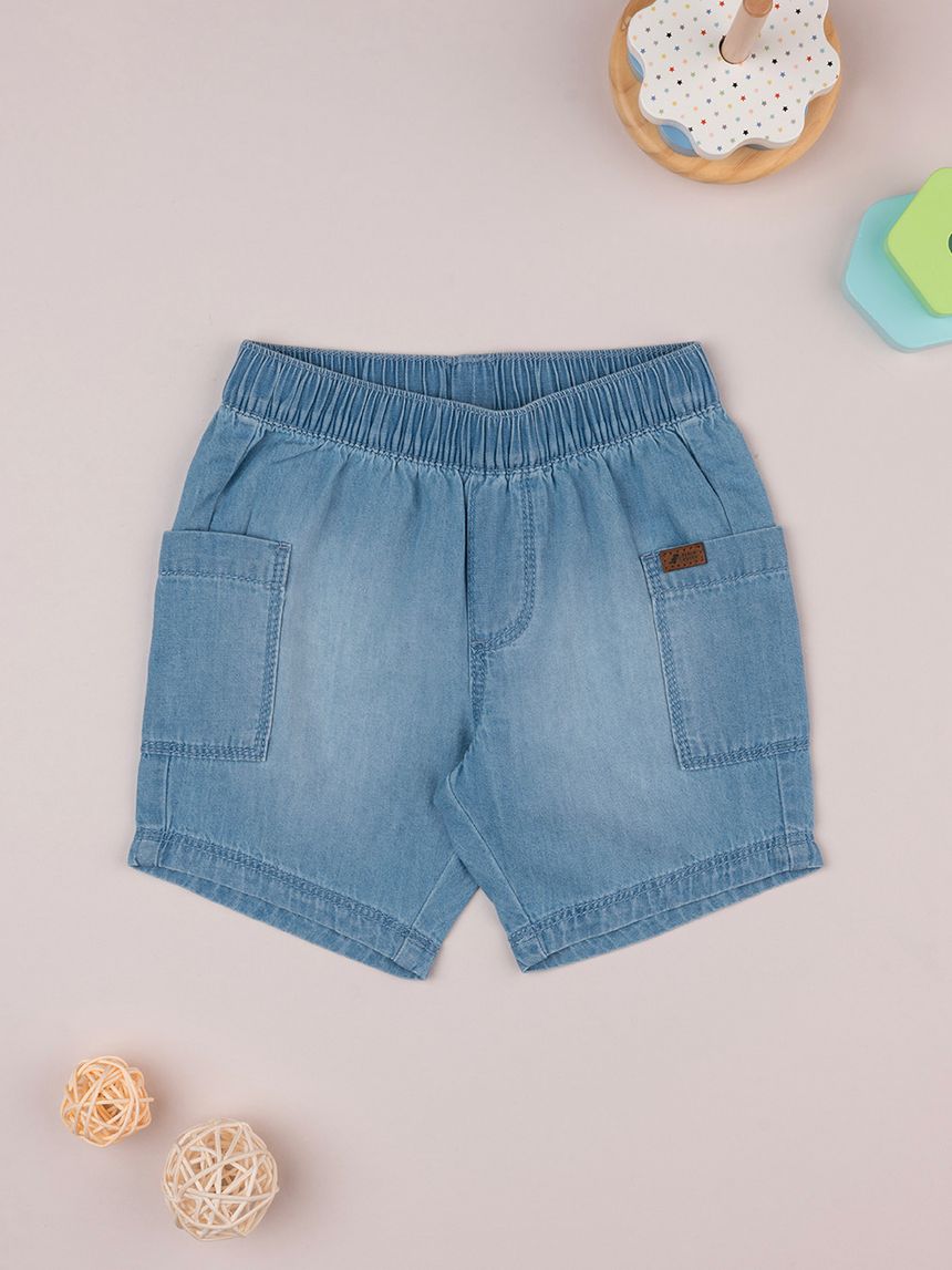 Bermuda bimbo oeko-tex chambray
