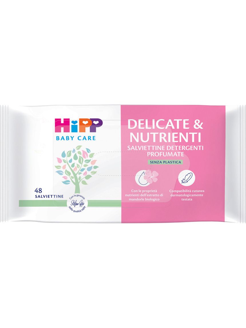 Salviettine delicate & nutrienti 48 pezzi - hipp