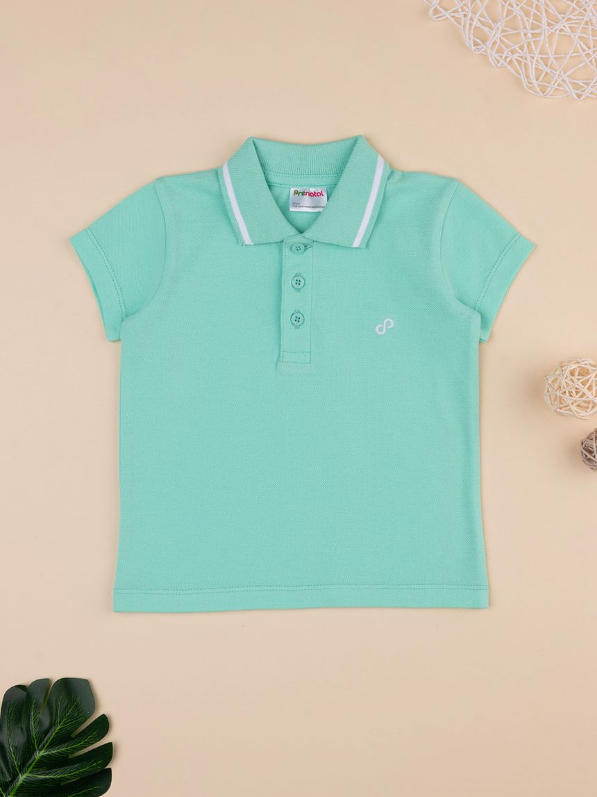 Polo bimbo verde
