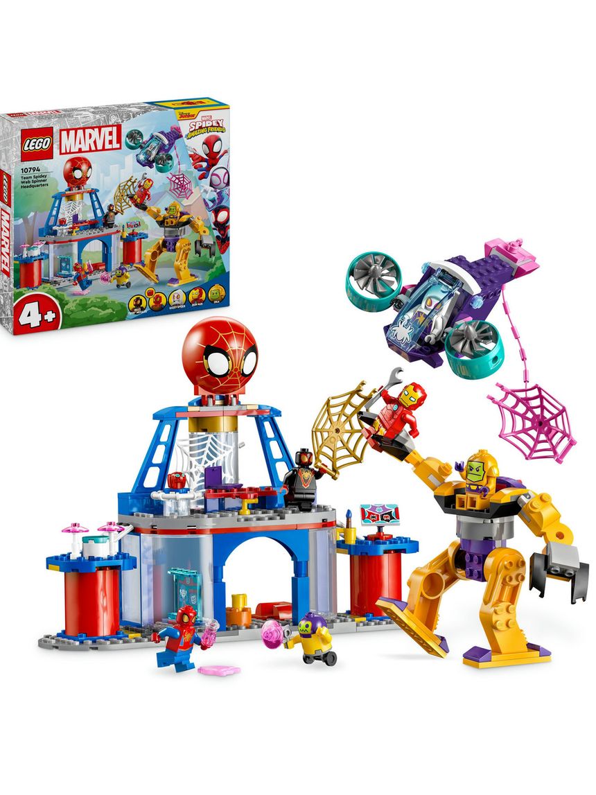Lego spidey e i suoi fantastici amici quartier generale di team spidey - 10794 - lego