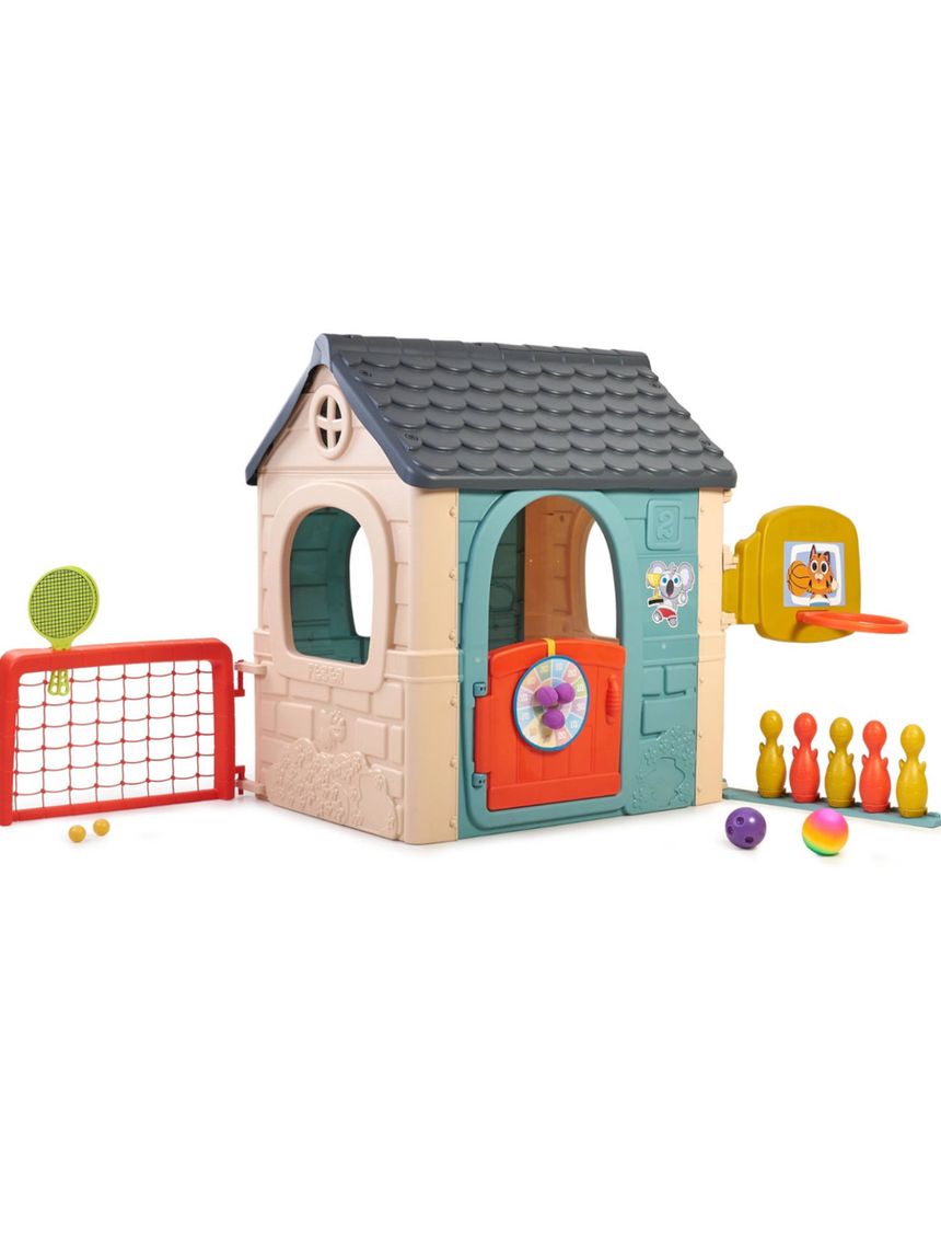 Casetta con 6 divertenti attività - feber