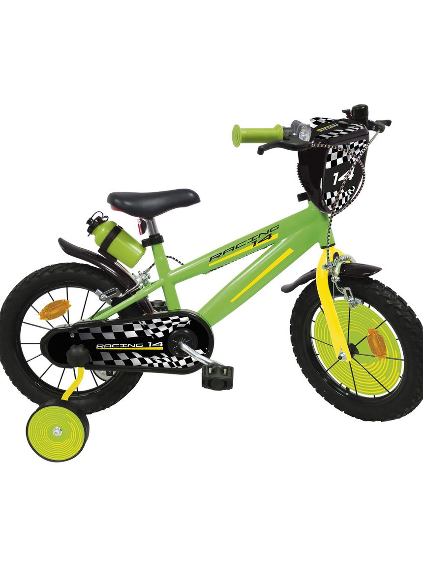 Bicicletta 14'' - verde - sun&sport