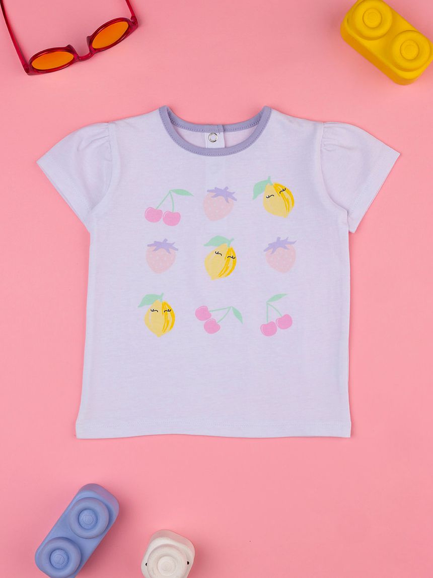 T-shirt bimba frutta