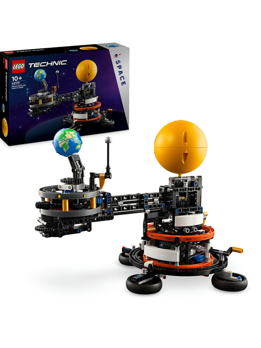 Pianeta terra e luna in orbita - 42179 - lego technic