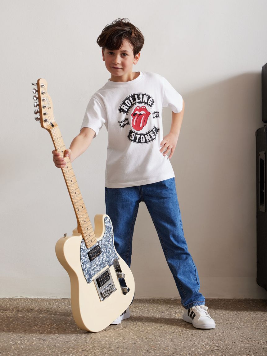 T-shirt bambino "rolling stones"
