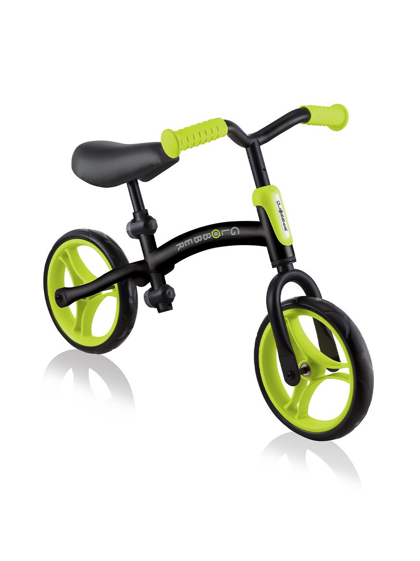 Go bike - nero e verde lime- globber