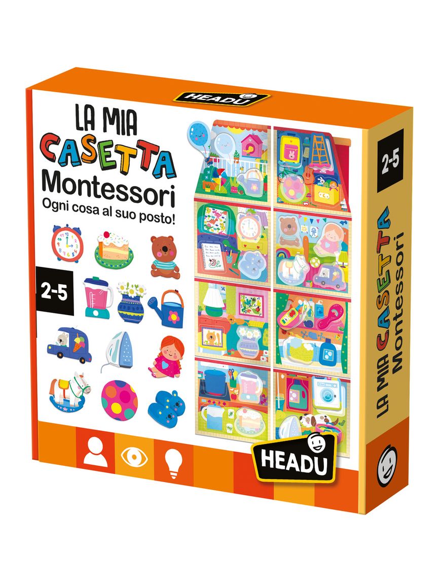 La mia casetta montessori. ogni cosa al suo posto! 2/5 anni - headu