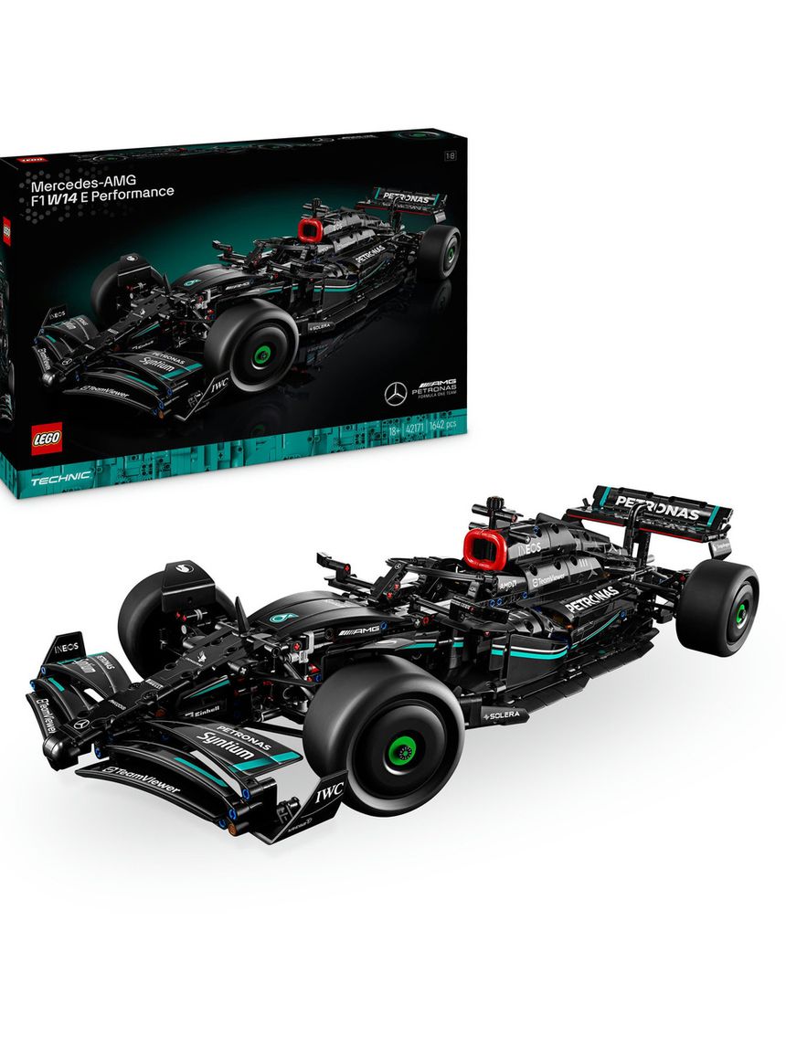Mercedes-amg f1 w14 e performance pull-back - 42171 - lego technic