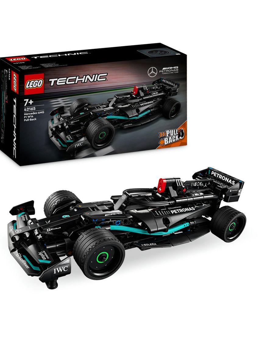 Mercedes-amg f1 w14 e performance pull-back - 12165 - lego technic