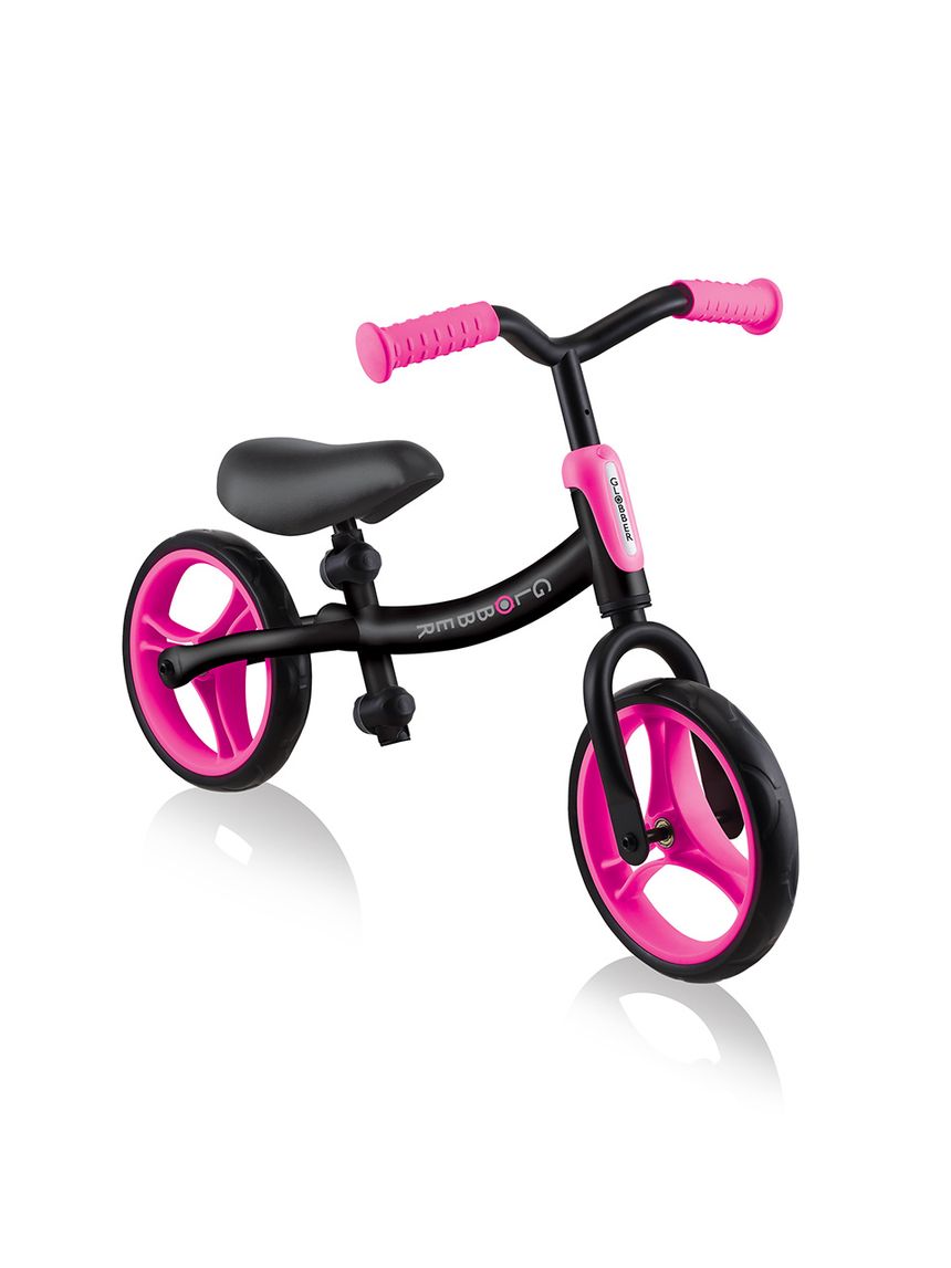Go bike - nero e rosa neon - globber