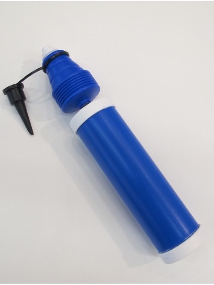 Pompa gonfiaggio palloncini manuale doppia mandata h. 255 mm