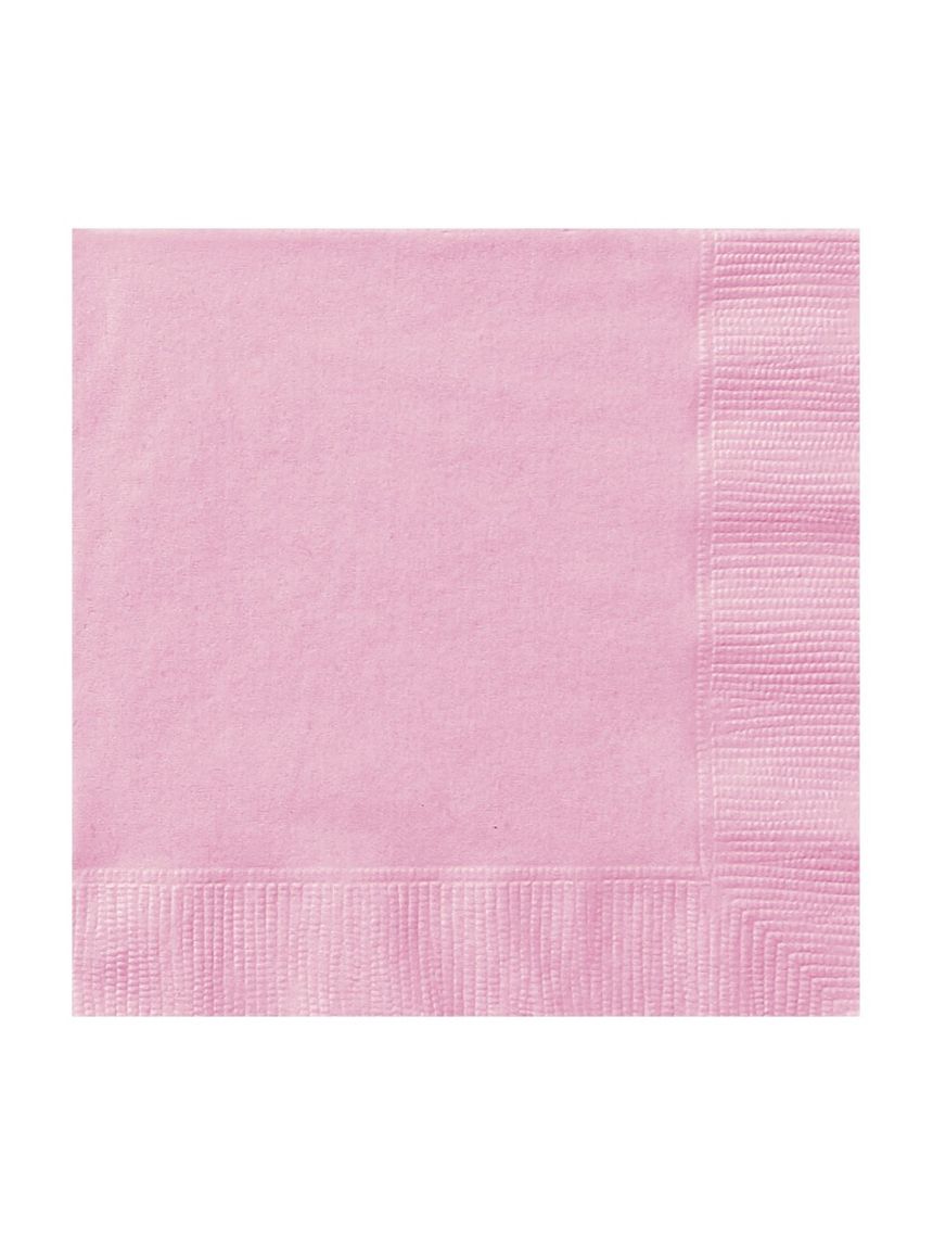 Tovagliolo 33 x 33 cm - 20 pezzi - rosa pastello
