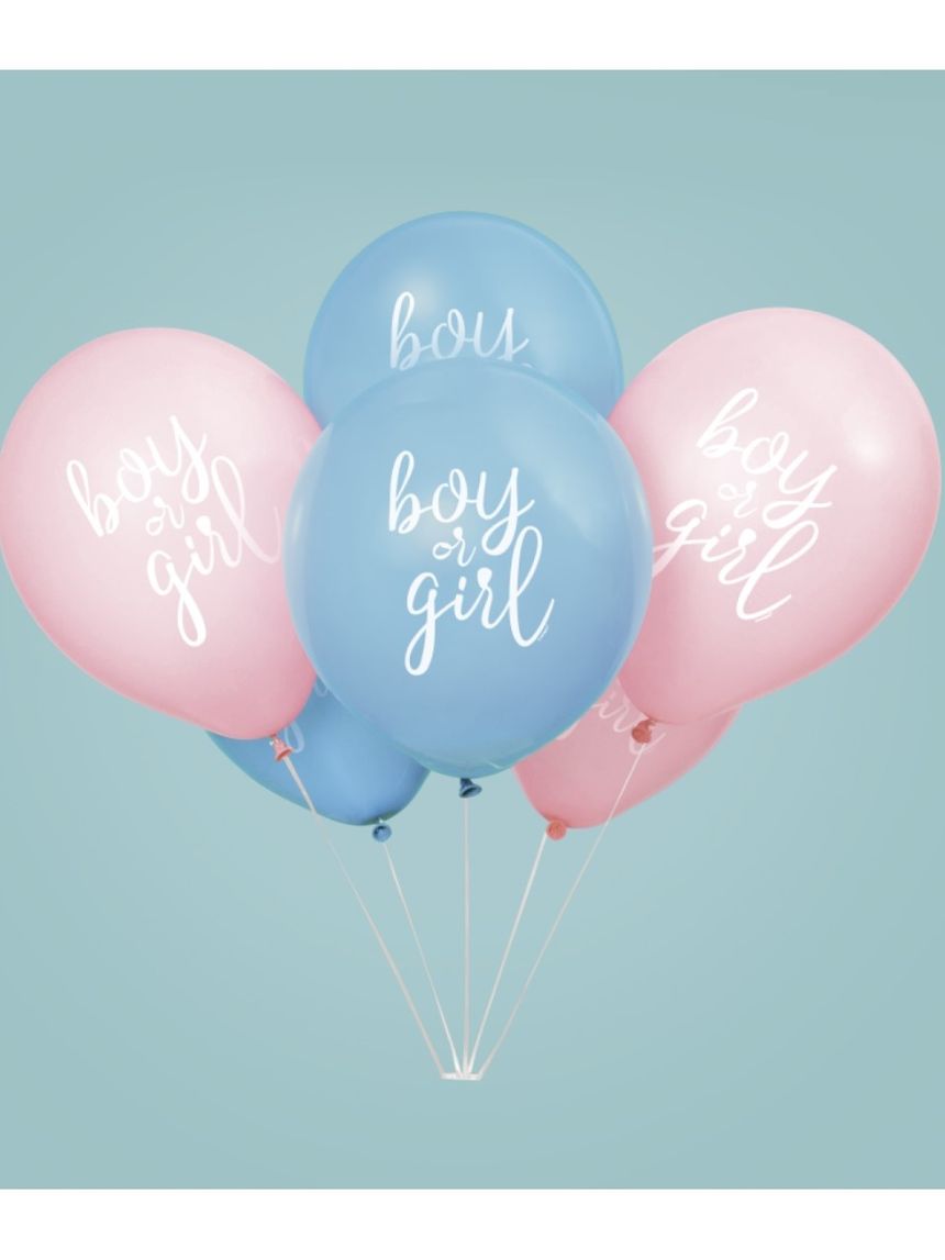 Pallone lattice 12" - 30 cm - boy or girl