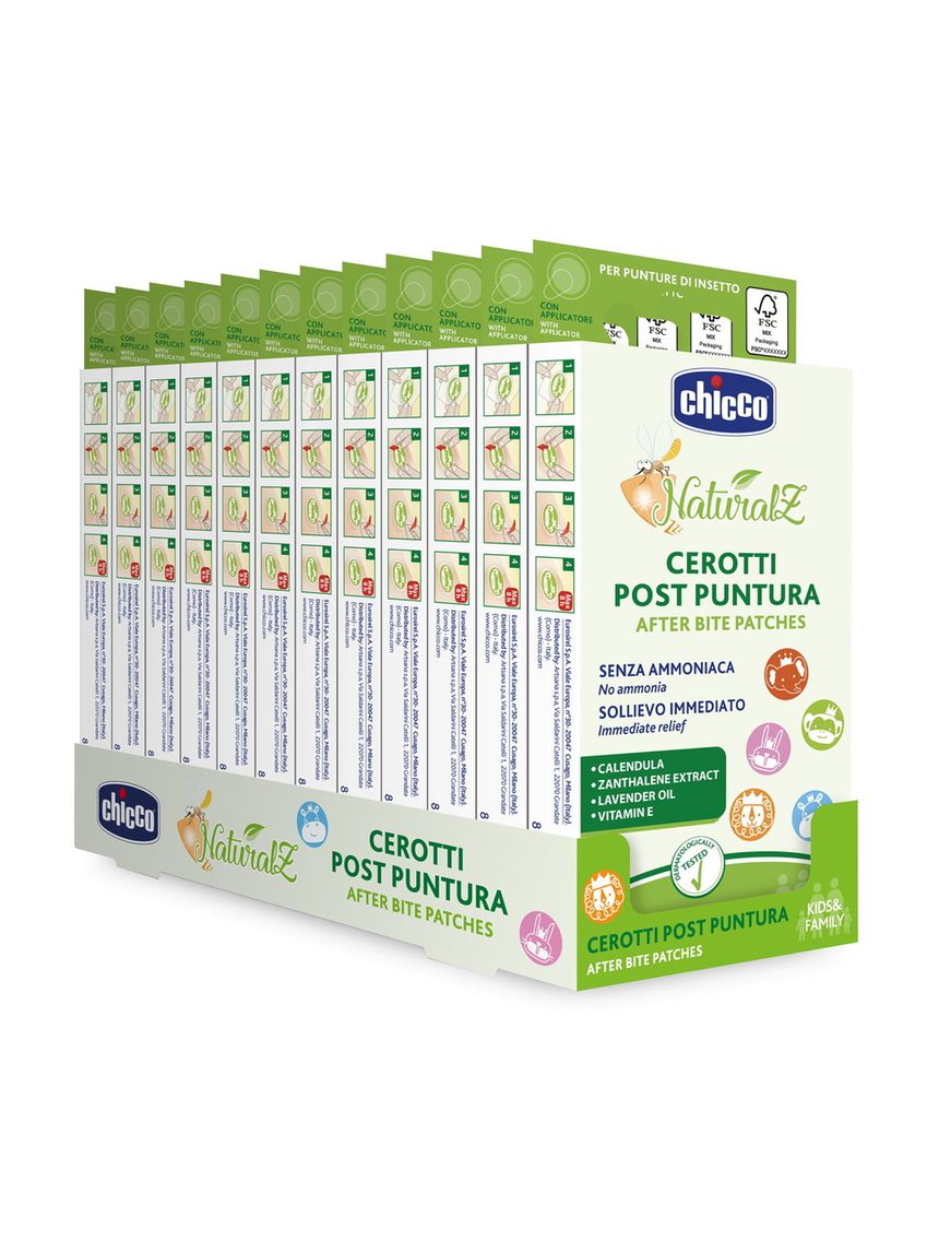 Cerotti dopopuntura senza ammoniaca 12 pezzi - chicco