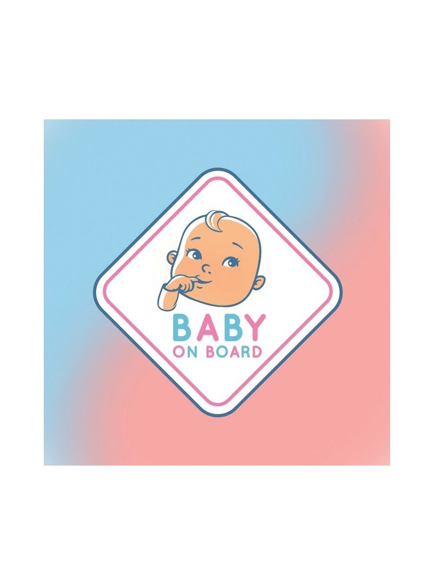 Tovagliolo 33 x 33 cm  20 pezzi - - baby gender reveal - baby on board