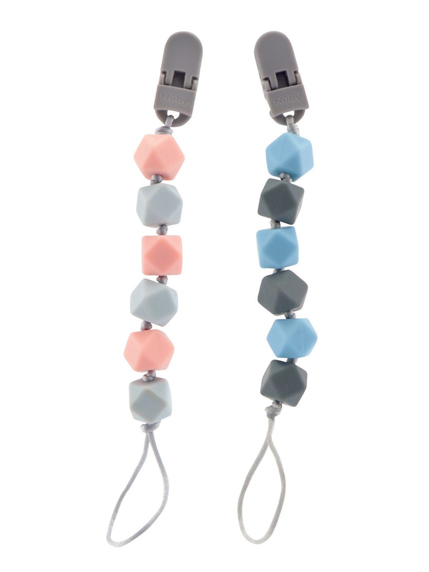 Portaciuccio in silicone 0m+ - colori assortiti - nuby