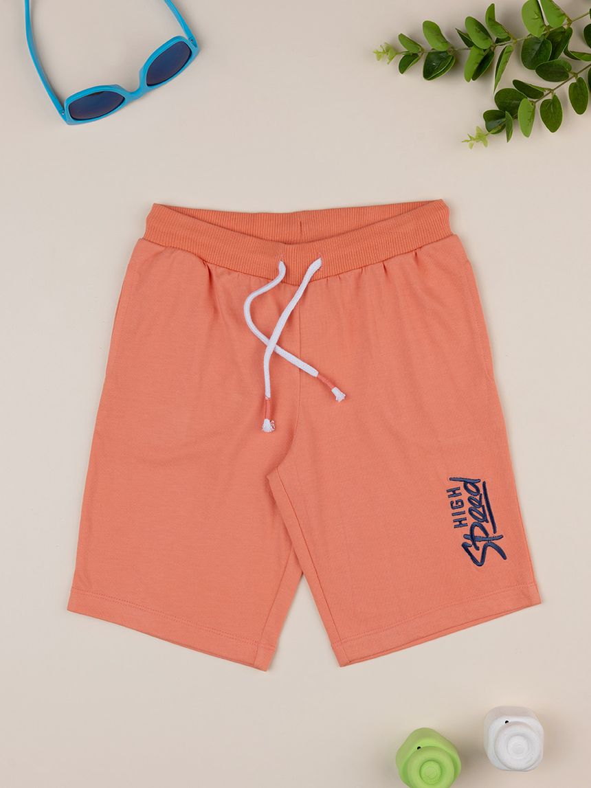 Shorts arancioni bambino