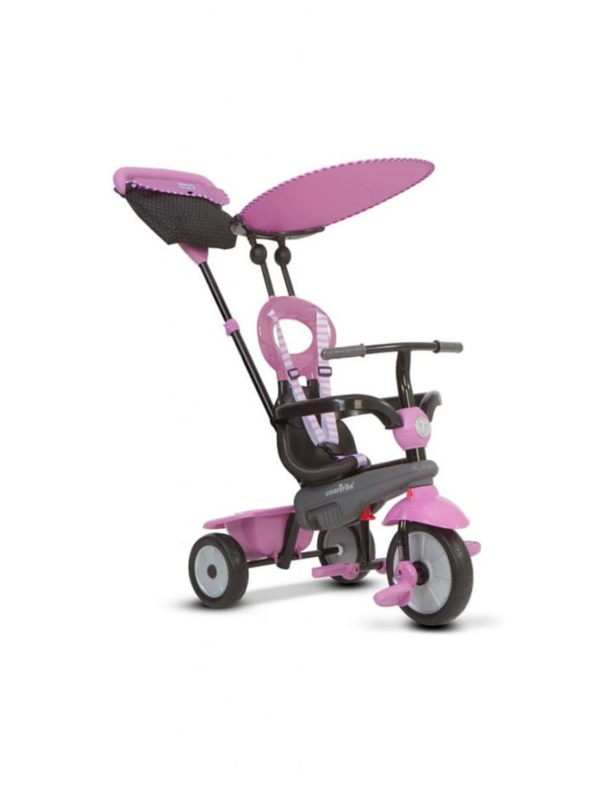 Triciclo 4 in 1 vanilla pink - smart trike