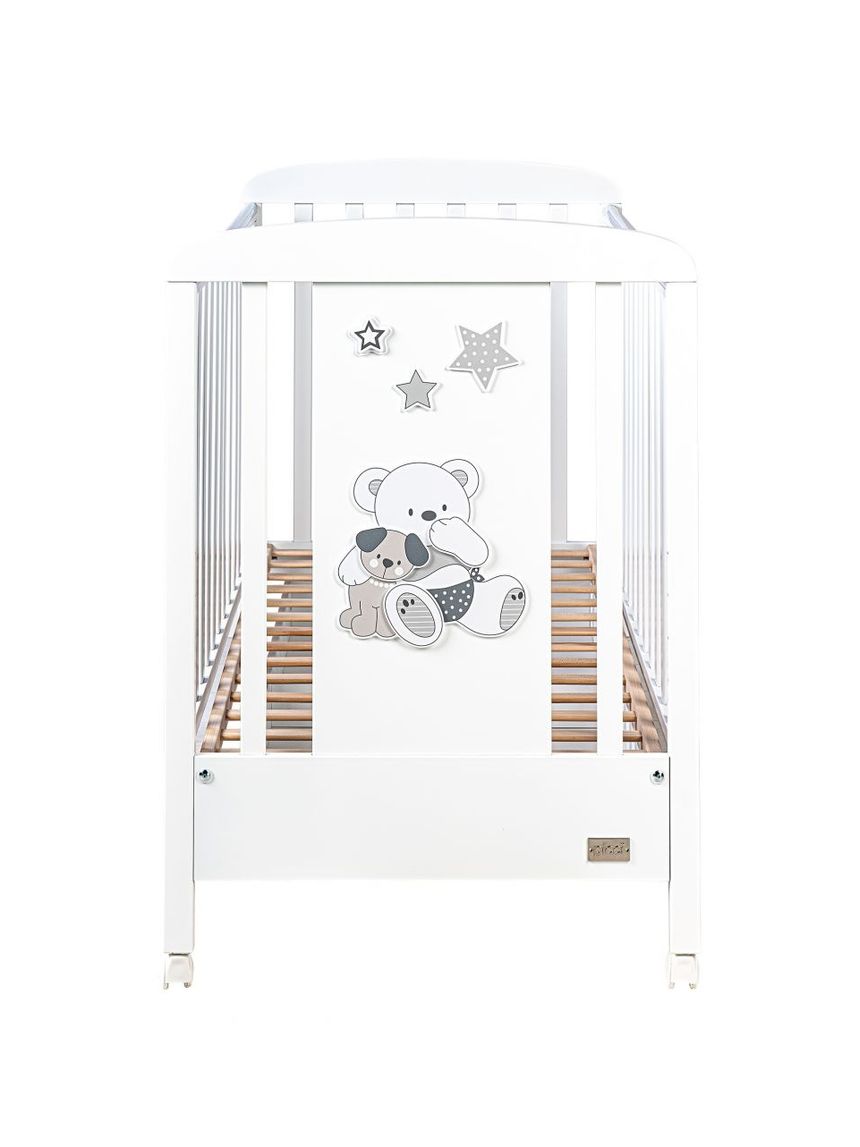 Letto valdo con pannello decorato - picci