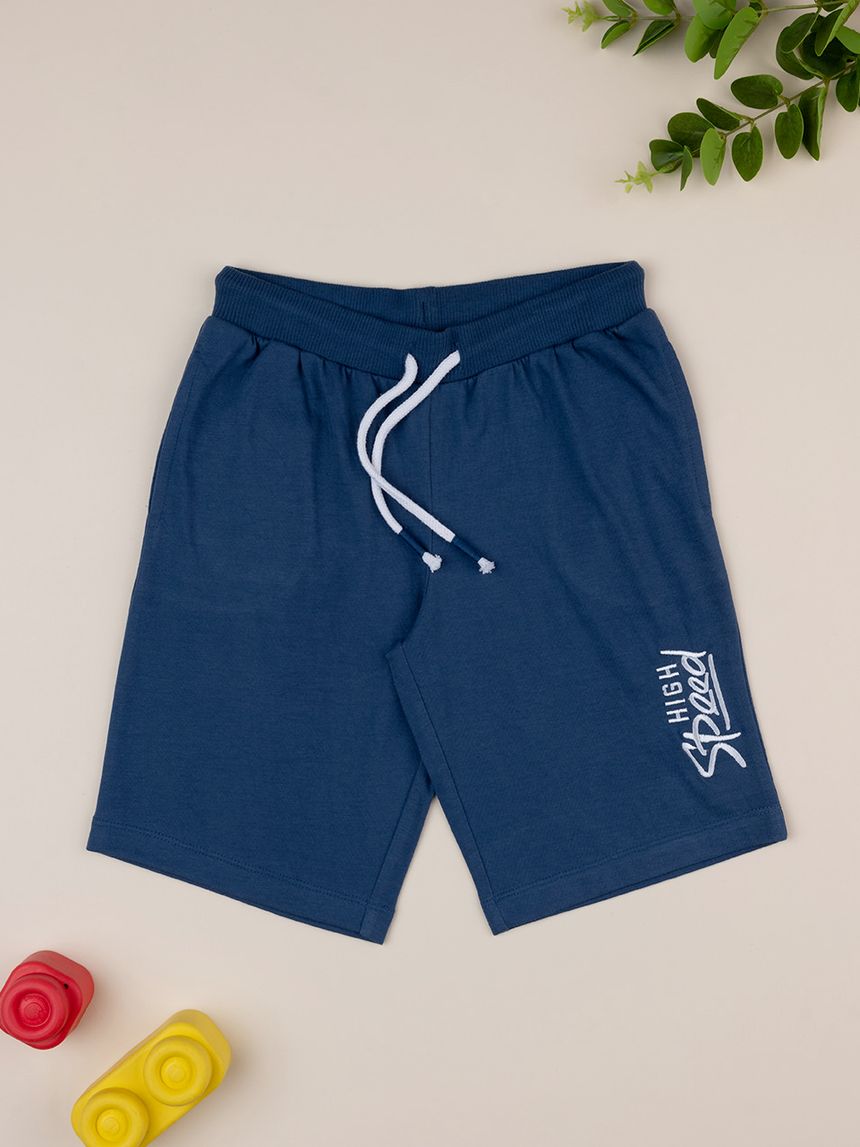 Shorts blu bambino