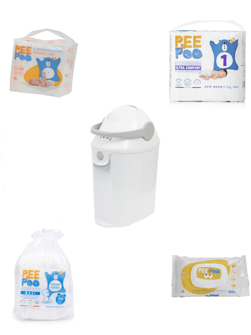 Prodotti indispensabili per l'igiene del neonato - pee&poo