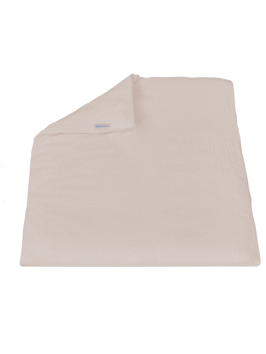 Sacco copripiumino culla infinito muslin sabbia - italbaby