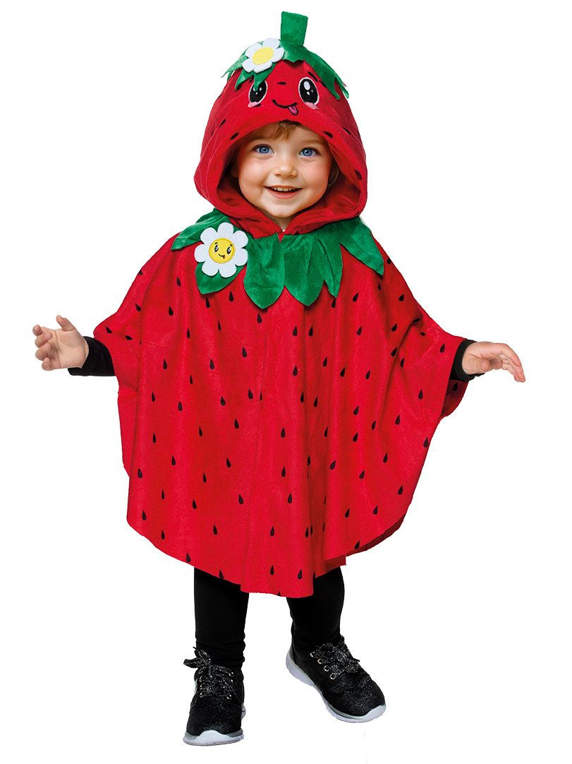 Mantellina fragoletta baby - carnaval queen