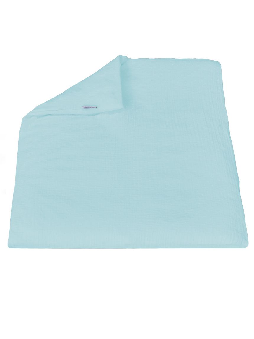 Sacco copripiumino culla infinito muslin verde - italbaby