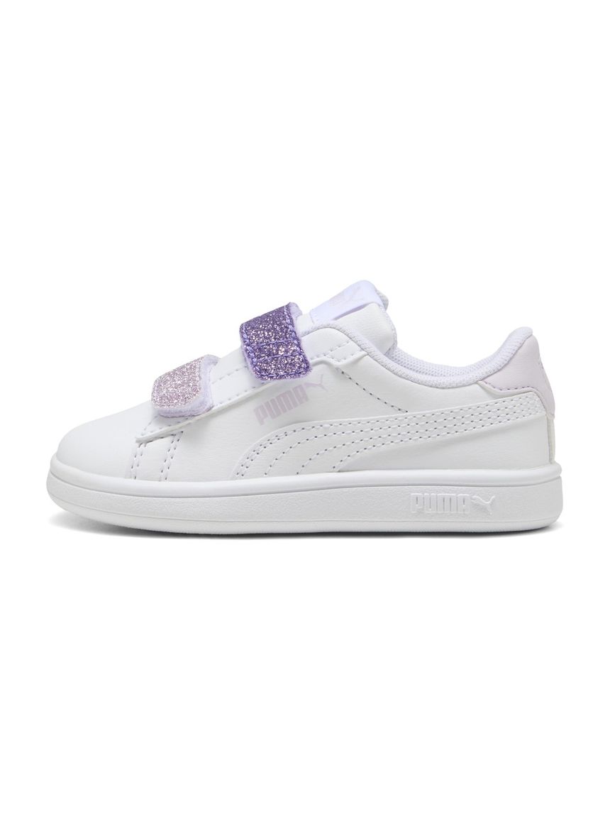 Scarpe puma bambino smash 3.0 glitter velcro