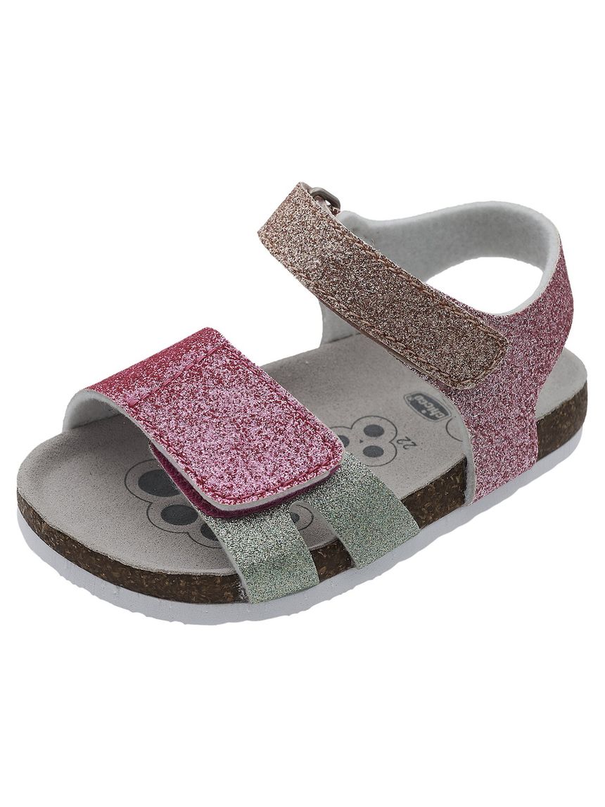 Sandalo fiore chicco bimba