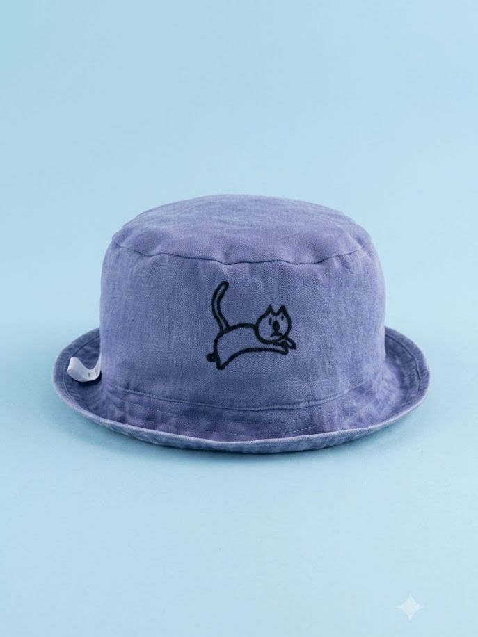 Cappello pescatore bimbo denim