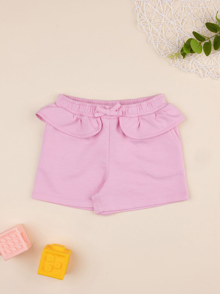 Shorts bimba rosa