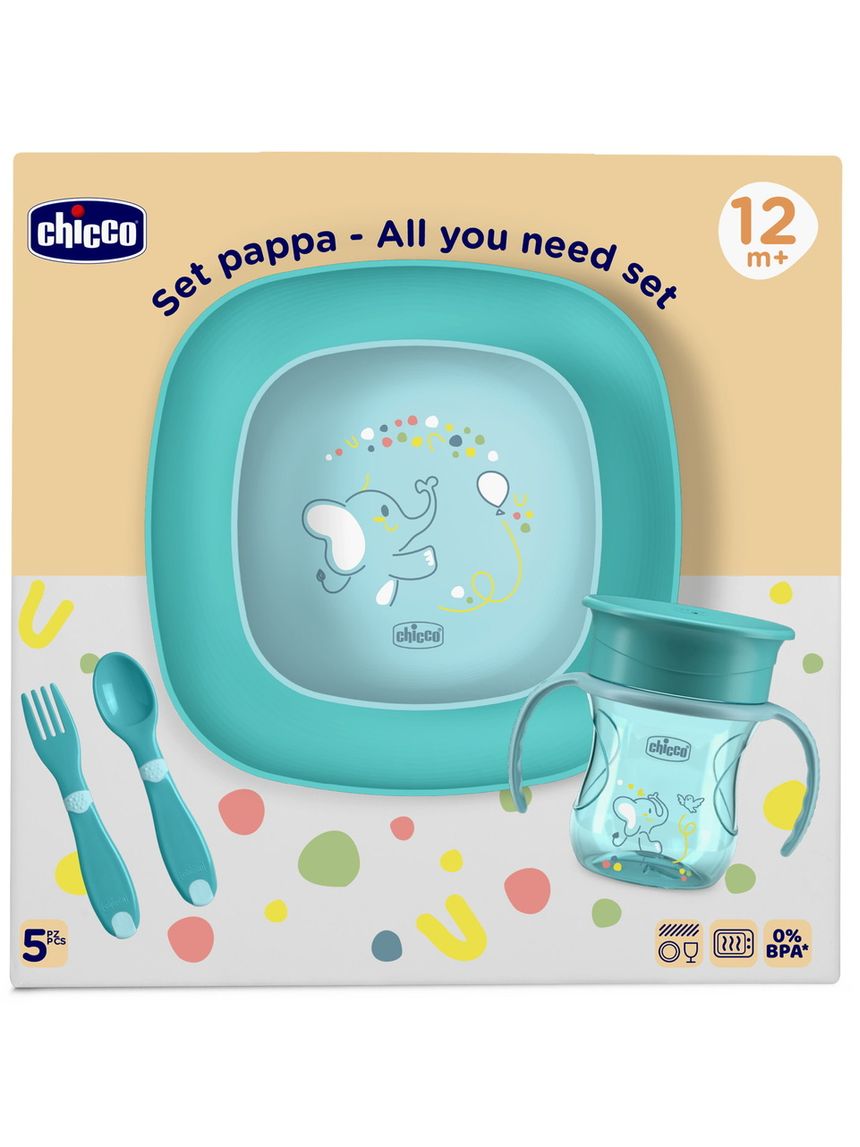 Set pappa 12m+ azzurro - chicco