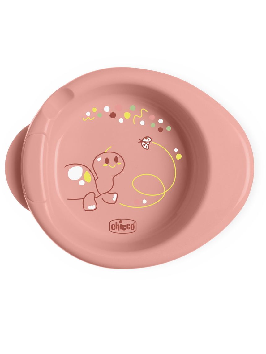 Piatto pappacalda 6m+ rosa - chicco