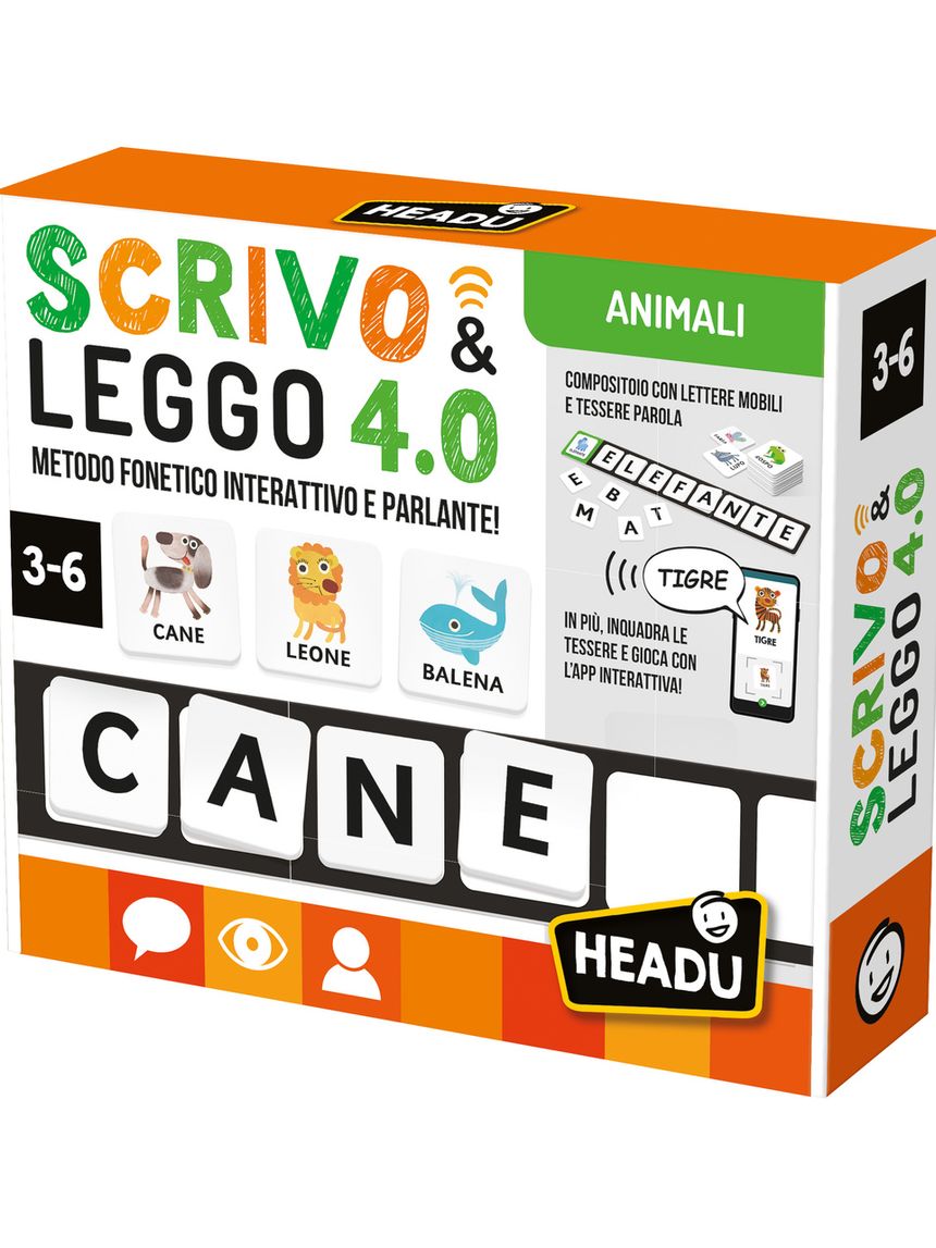 Scrivo & leggo 4.0 animali e ambienti – 3+ – headu