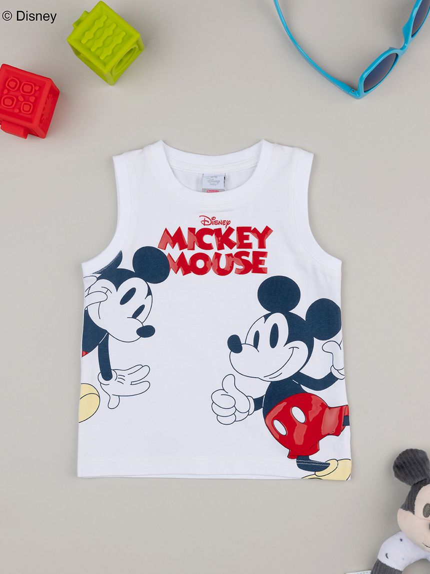 Canotta bimbo mickey mouse